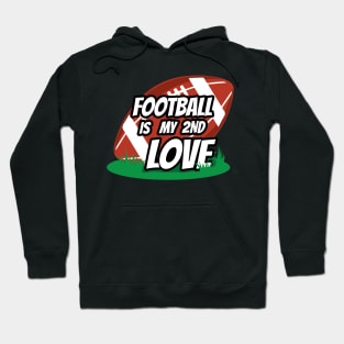 Football Love Design Hoodie